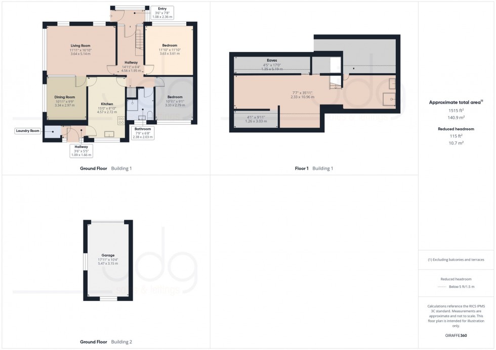 Floorplan for Ashfield Avenue, Morecambe, LA4