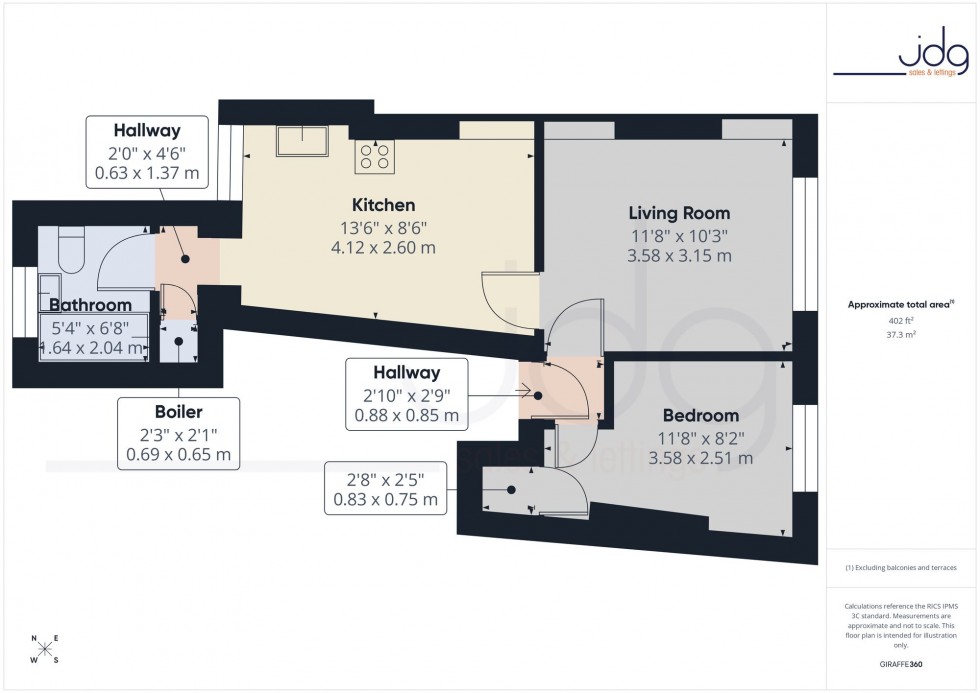 Floorplan for 9 Aldrens Lane, Lancaster, LA1