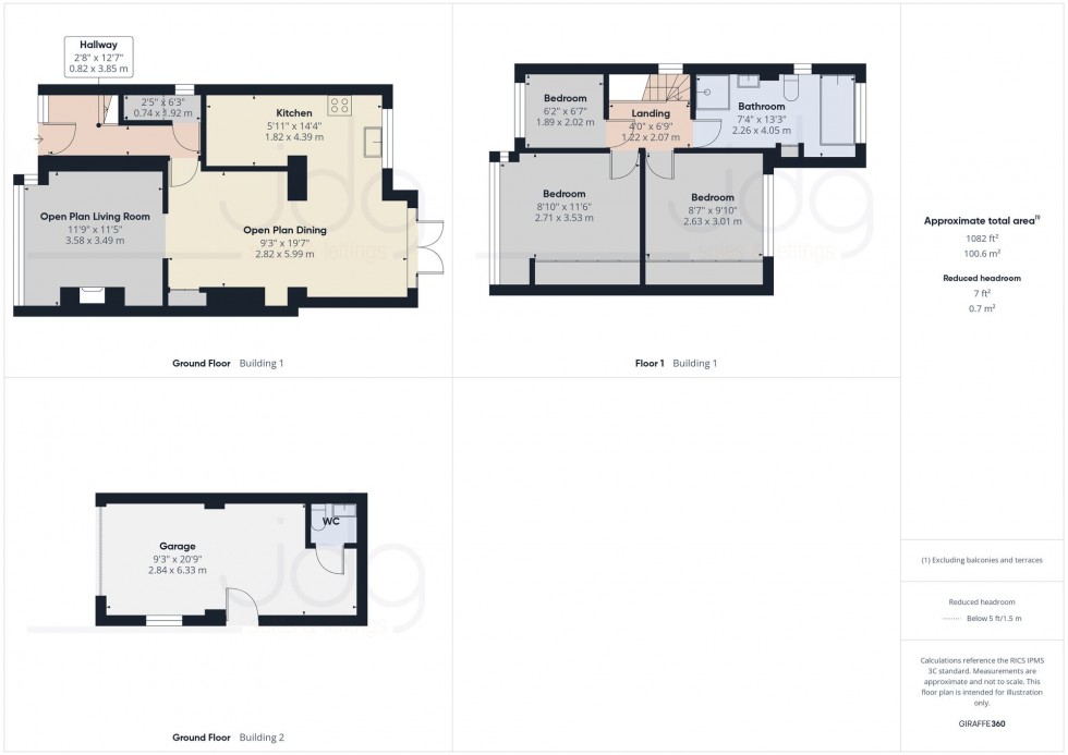 Floorplan for Cleveleys Avenue, Lancaster, LA1