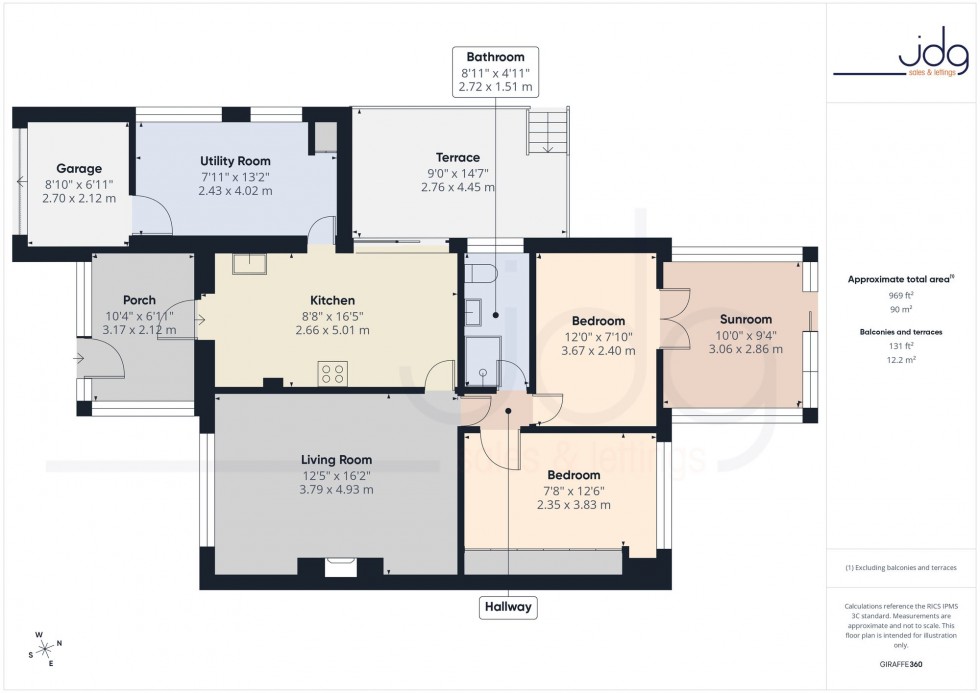 Floorplan for Hala Hill, Lancaster, LA1