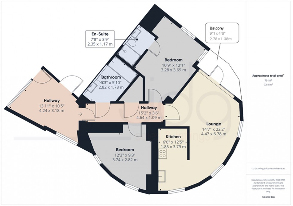 Floorplan for Robert Street, Lancaster, LA1
