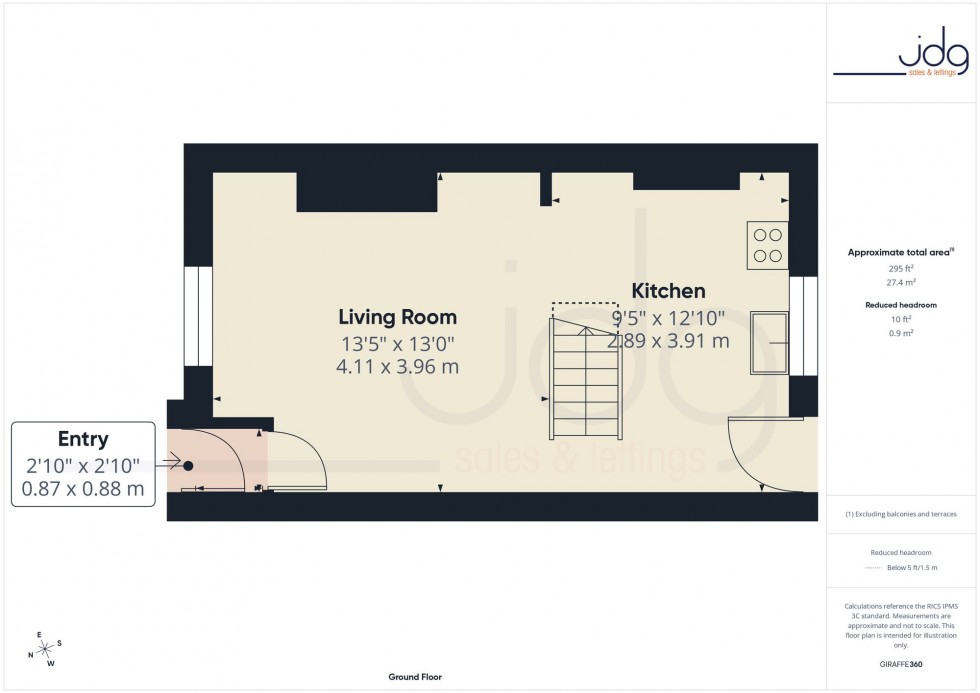 Floorplan for Primrose Street, Lancaster, LA1