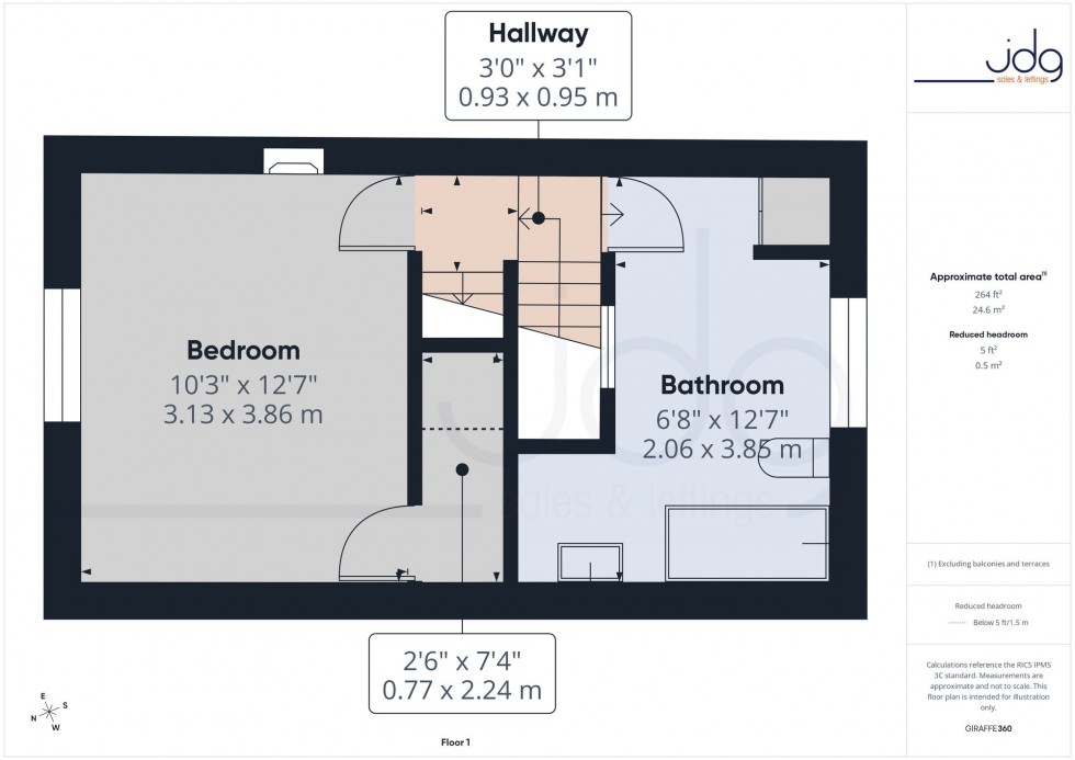 Floorplan for Primrose Street, Lancaster, LA1