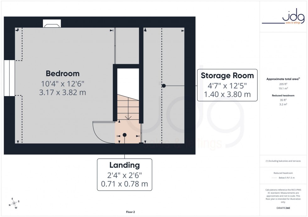 Floorplan for Primrose Street, Lancaster, LA1