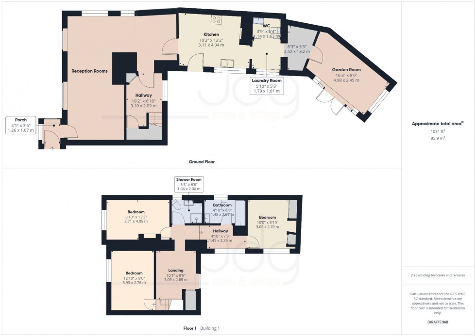 Floorplan for The Nook, Bolton Le Sands, LA5