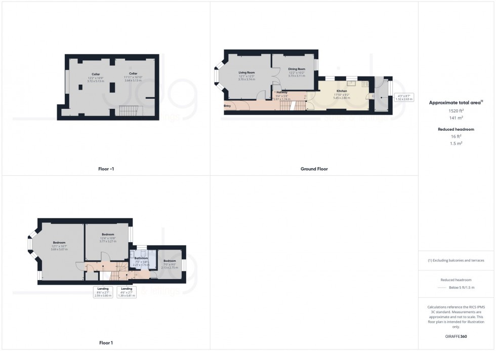 Floorplan for Dale Street, Lancaster, LA1