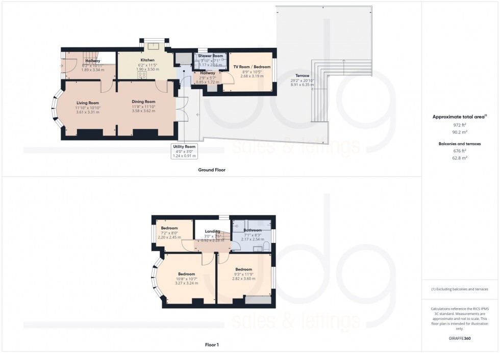 Floorplan for Torrisholme Road, Lancaster, LA1