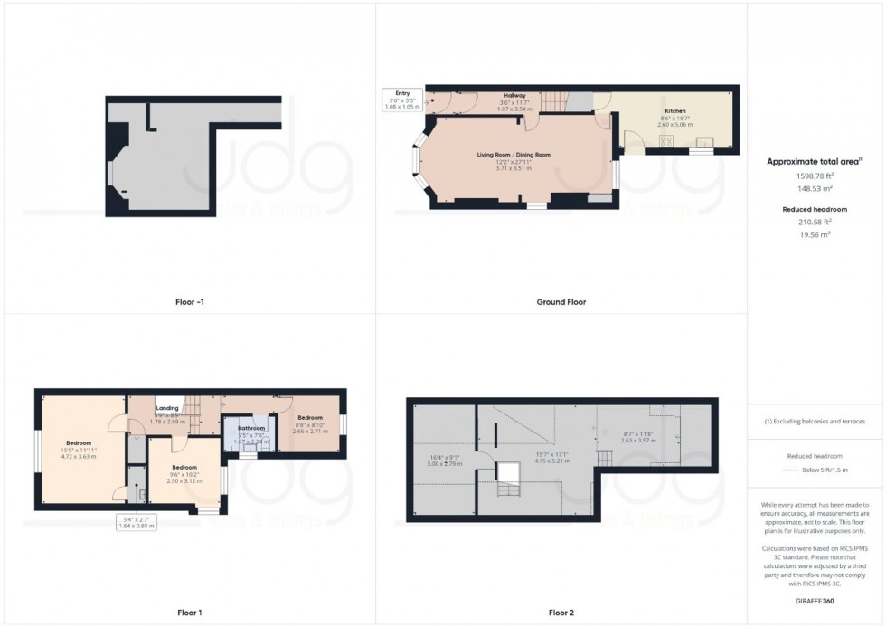 Floorplan for Lily Grove, Lancaster, LA1