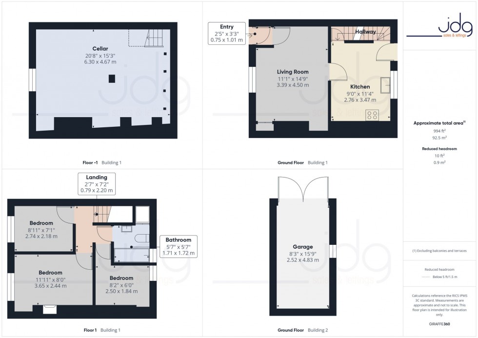 Floorplan for Ashford Road, Lancaster, LA1