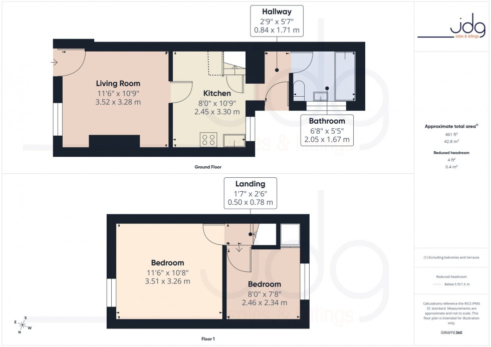 Floorplan for Tarbet Street, Lancaster, LA1