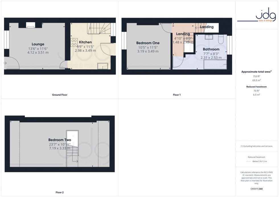 Floorplan for Adelphi Street, Lancaster, LA1