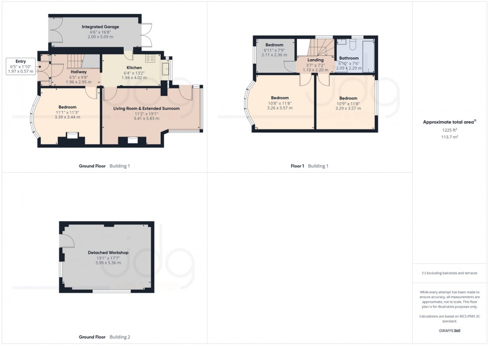 Floorplan for Clare Road, Lancaster, LA1