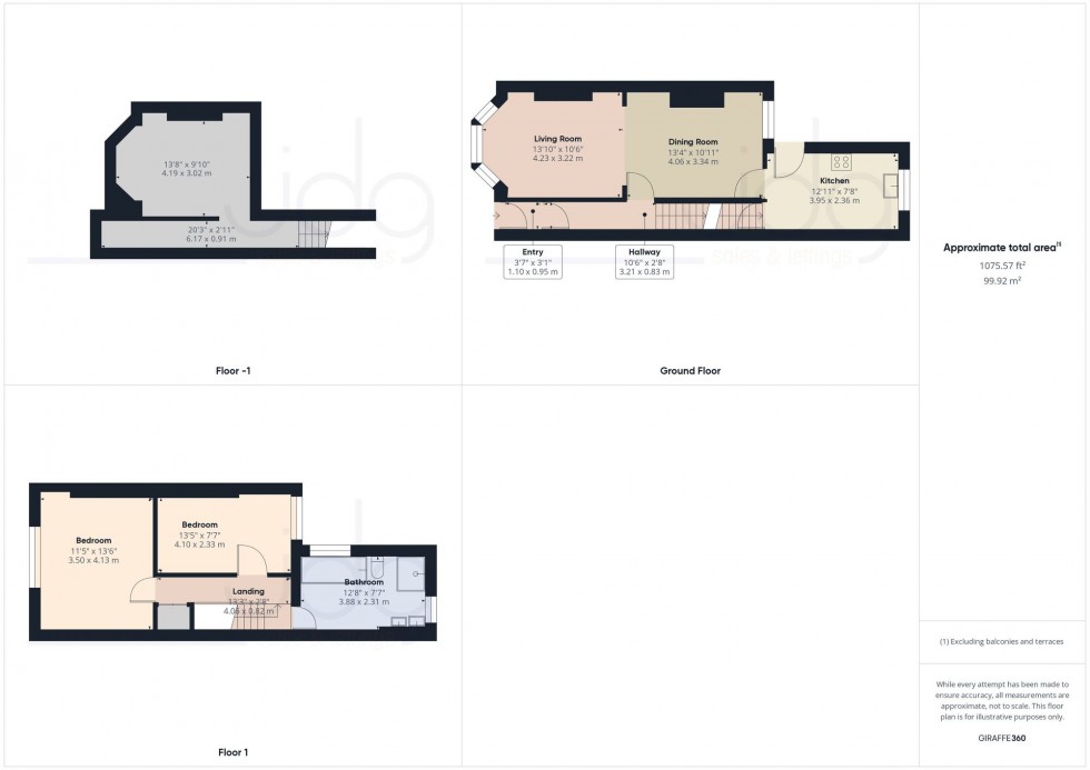 Floorplan for Wellington Road, Lancaster, LA1