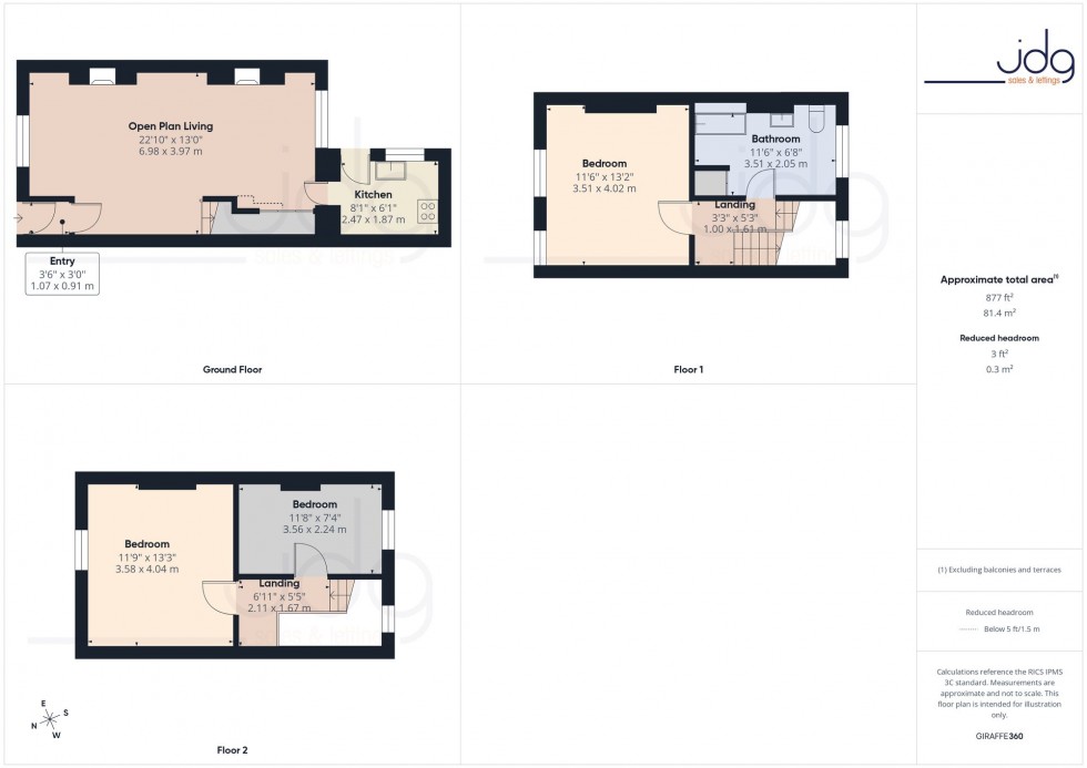 Floorplan for Albion Street, Lancaster, LA1