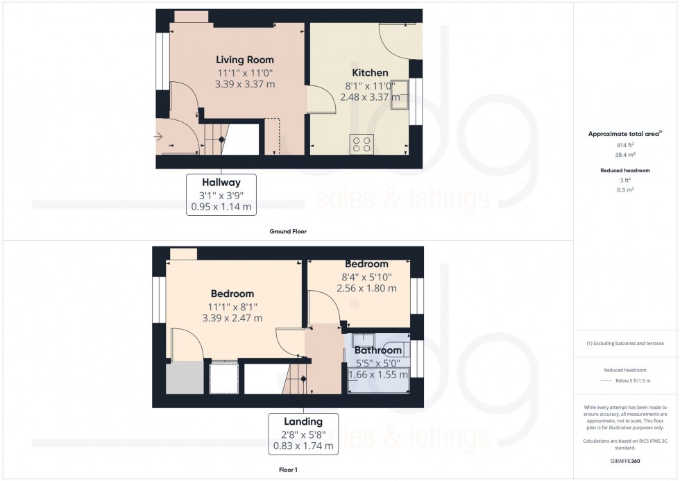 Floorplan for Brookhouse Road, Caton, LA2