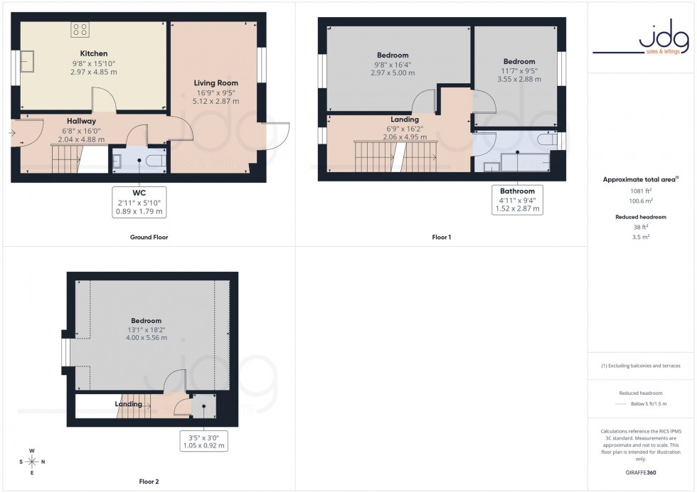 Floorplan for Moor Platt, Caton, LA2