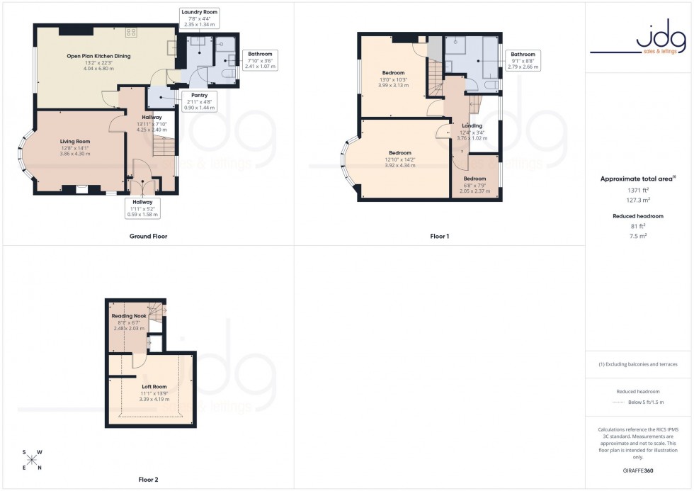 Floorplan for Queen Street, Lancaster, LA1