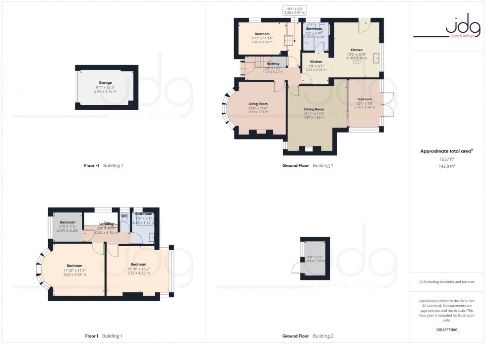 Floorplan for Barley Cop Lane, Lancaster, LA1