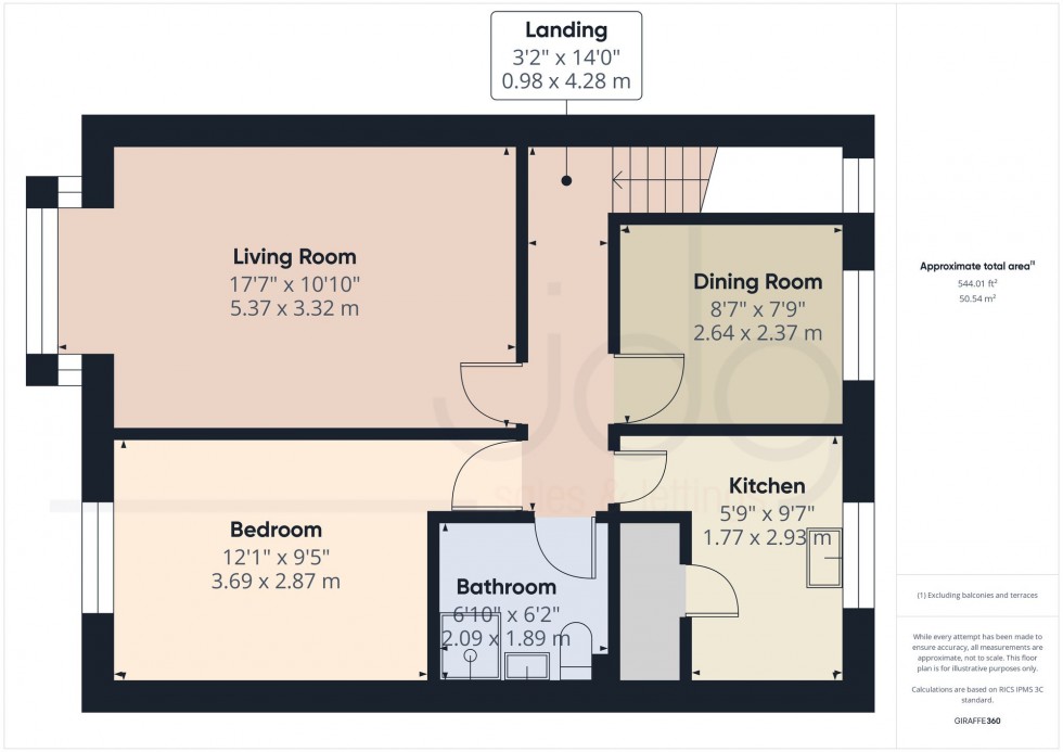 Floorplan for Barton Gardens, Lancaster, LA1