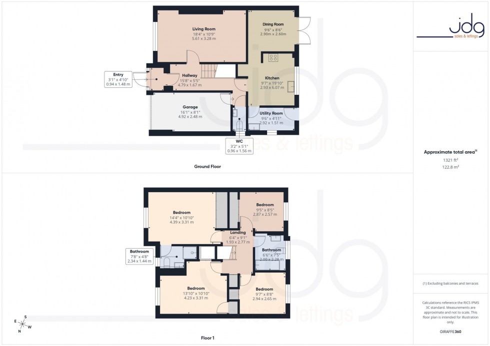 Floorplan for Wilton Close, Lancaster, LA1