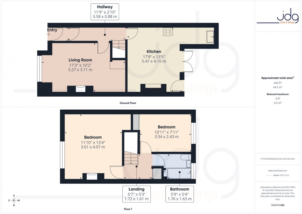 Floorplan for Sibsey Street, Lancaster, LA1