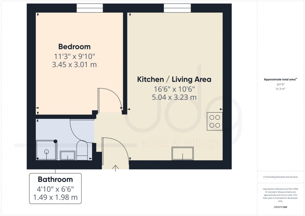 Floorplan for Bulk Street, Equitable House Bulk Street, LA1