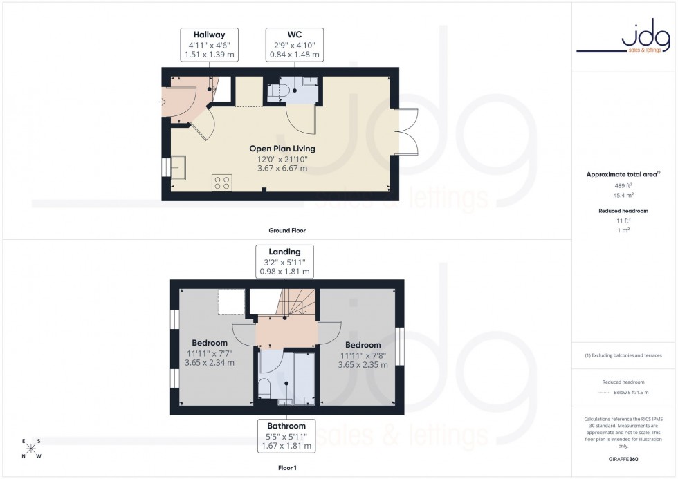 Floorplan for Laund Gardens, Galgate, LA2