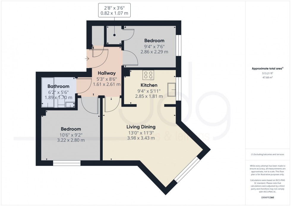 Floorplan for Greenfinch Way, Heysham, LA3