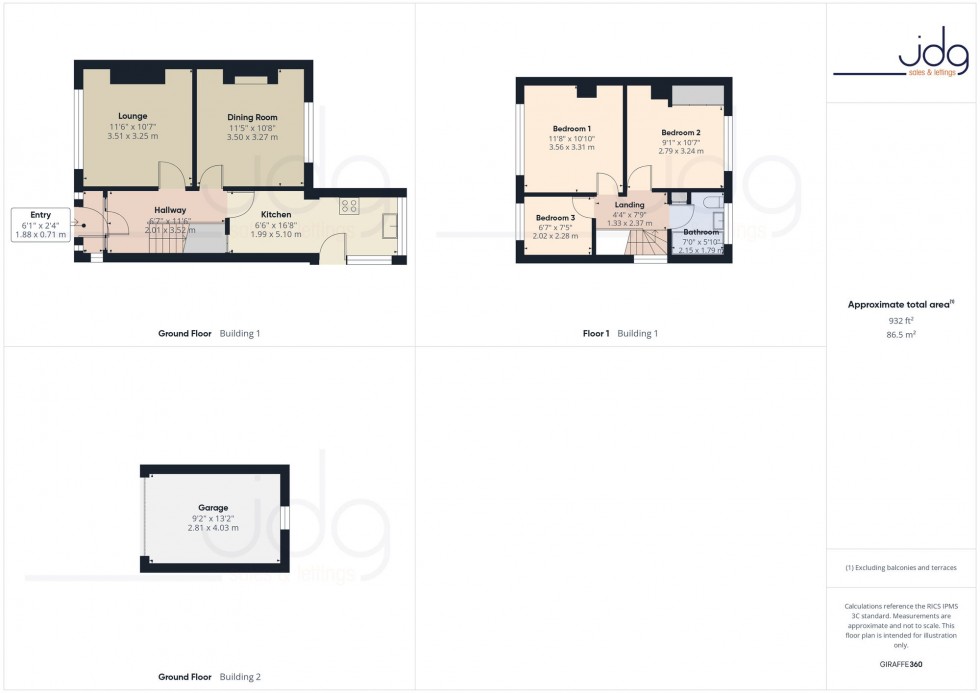 Floorplan for Cleveleys Avenue, Lancaster, LA1