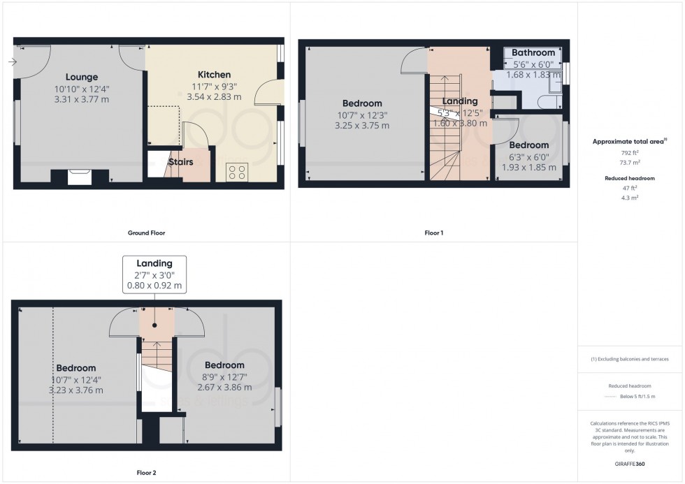Floorplan for Scotforth Road, Lancaster, LA1