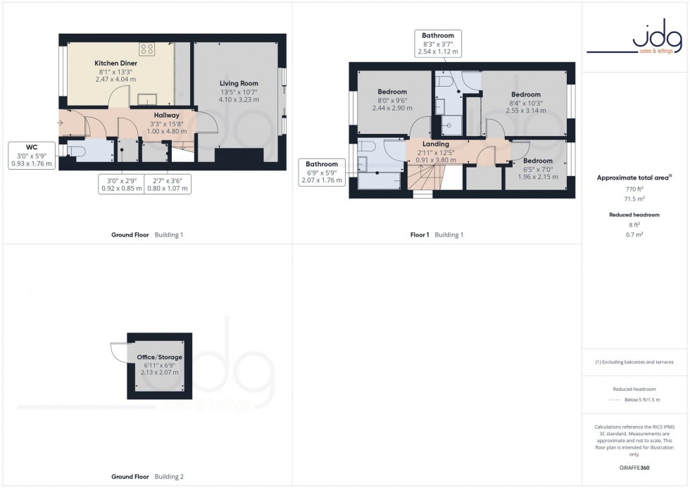 Floorplan for Nairn Road, Lancaster, LA1