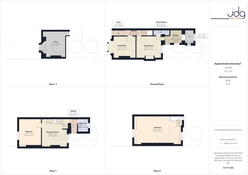 Floorplan for Dale Street, Lancaster, LA1