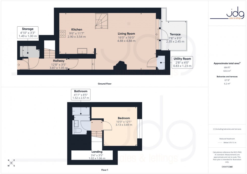 Floorplan for Kershaw Drive, The Residence Kershaw Drive, LA1