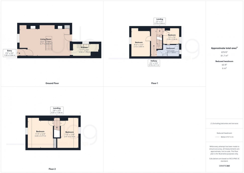 Floorplan for Main Road, Galgate, LA2