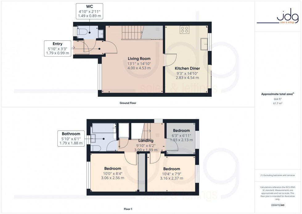 Floorplan for Addenbrooke Close, Lancaster, LA1