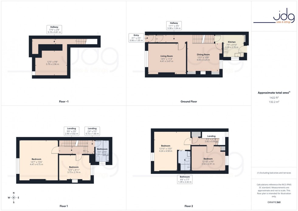 Floorplan for Queen Street, Lancaster, LA1