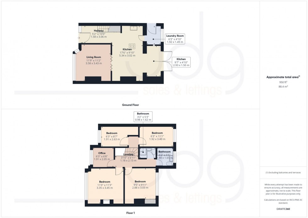 Floorplan for Cleveleys Avenue, Lancaster, LA1