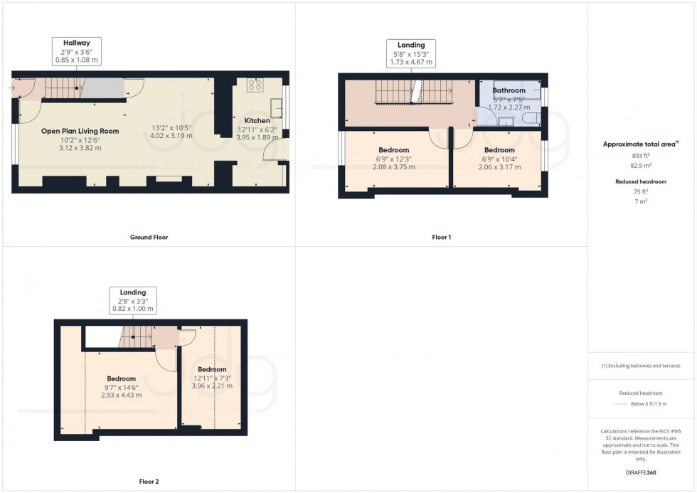 Floorplan for Broadway, Lancaster, LA1
