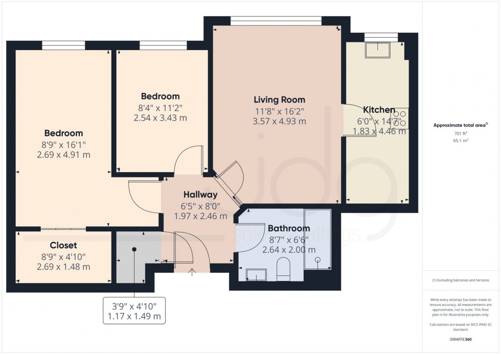 Floorplan for Westbourne Road, Lancaster, LA1