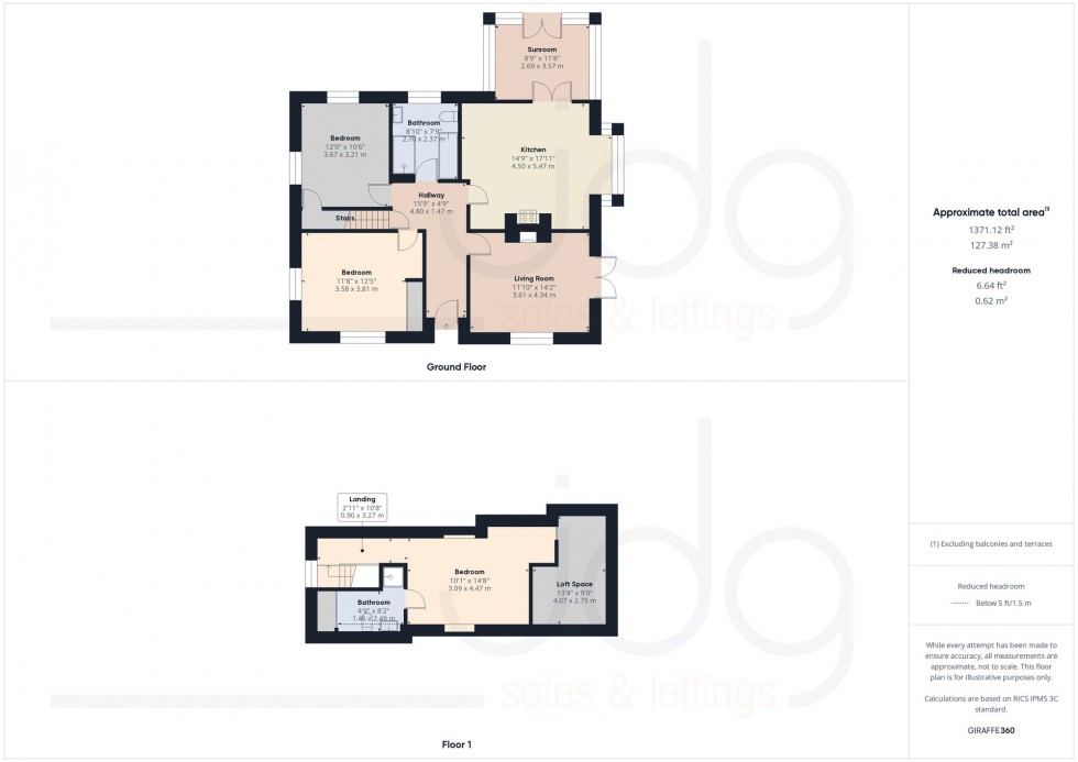 Floorplan for Town End, Bolton Le Sands, LA5