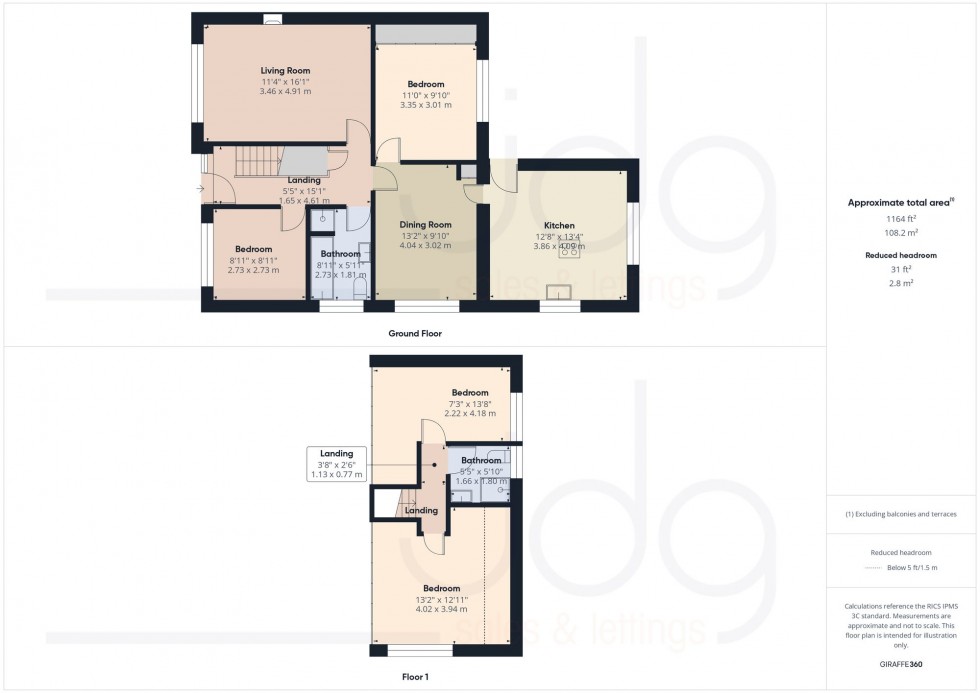 Floorplan for Beech Road, Halton, LA2