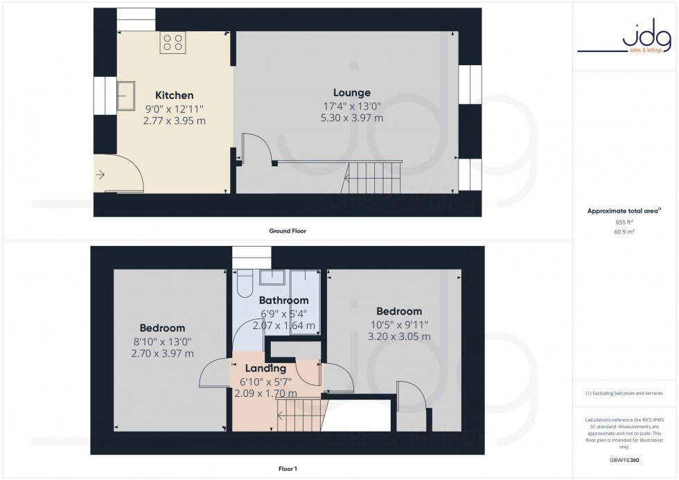 Floorplan for Gulf Lane, Cockerham, LA2