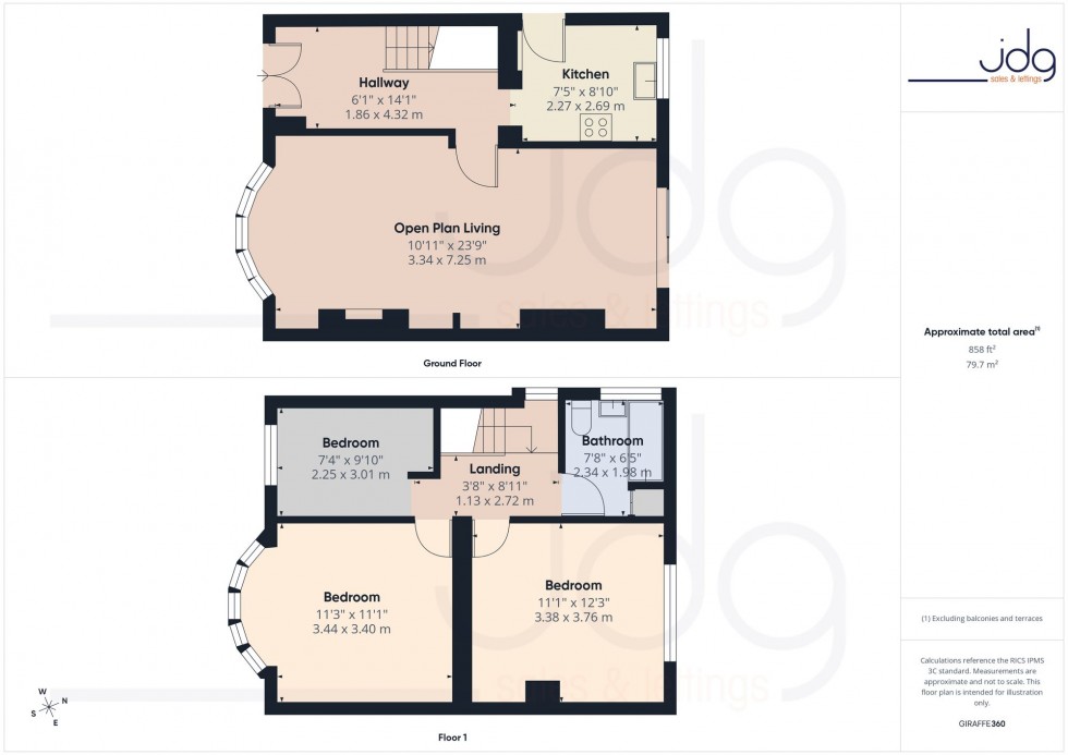 Floorplan for Leyburn Road, Lancaster, LA1
