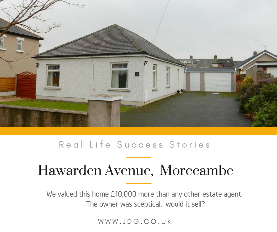 Real Life Success Stories. Hawarden Avenue. Morecambe JD Gallagher