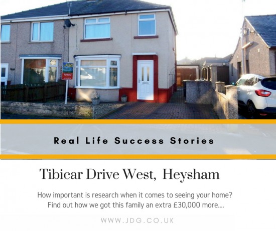 Real Life Success Stories.  Tibicar Drive West, Heysham