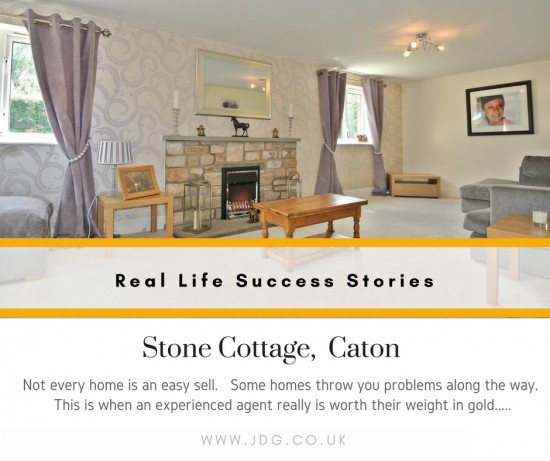 Real Life Success Stories.  Stone Cottage.  Caton