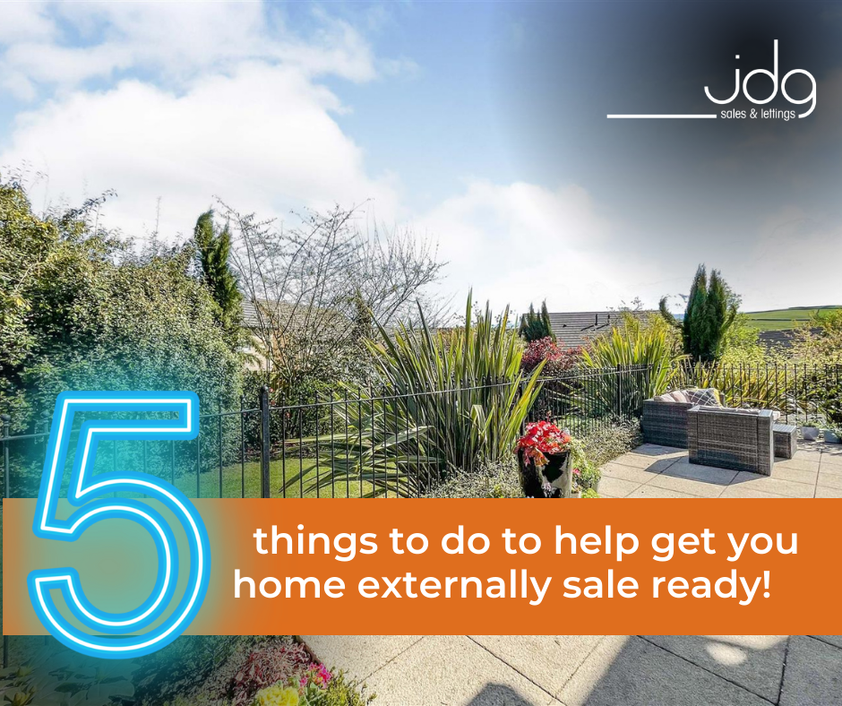 Preparing your home for sale. The Outside Selling Tips Estate Agents