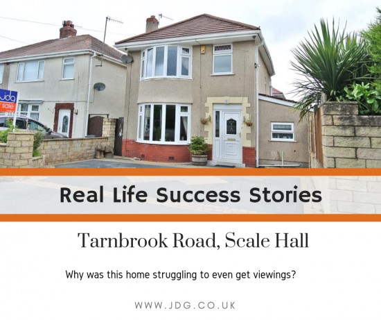 Real life success stories.  Selling Tarnbrook Road,  Scale Hall
