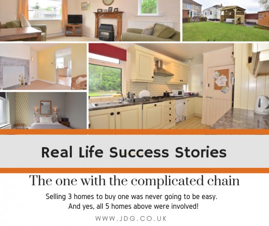 Real Life Success Stories.  Selling three homes in Lancaster and Morecambe to buy one.