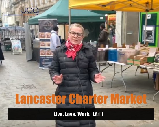 Michelle visits Lancaster Charter Market